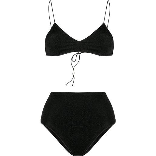 Oséree bikini a vita alta - nero