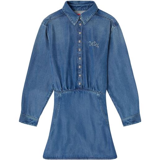 Diesel abito corto de-drevia-s - blu
