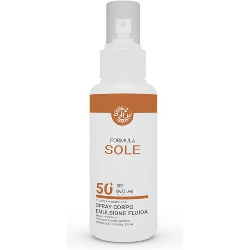 FORMULA FARMACIA formula sole latte corpo spray spf50+ 150ml