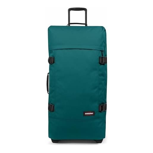 EASTPAK tranverz l, valigia unisex - adulto, peacock green, 79 cm (121 l)