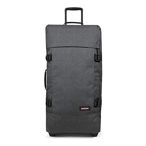 EASTPAK tranverz l, valigia unisex - adulto, black denim, 79 cm (121 l)