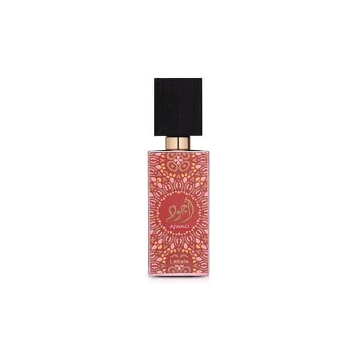 Lattafa perfumes ajwad pink to pink eau de parfum 60ml spray fragranza personale