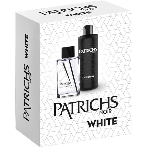 Patrichs noir white cofanetto eau de toilette 75ml