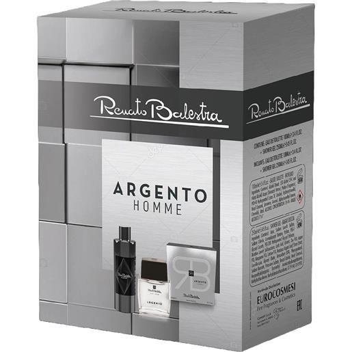 Renato Balestra argento cofanetto after shave 100ml