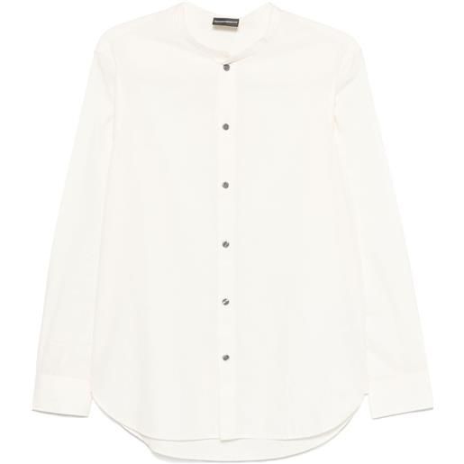 Emporio Armani camicia con bottoni - toni neutri
