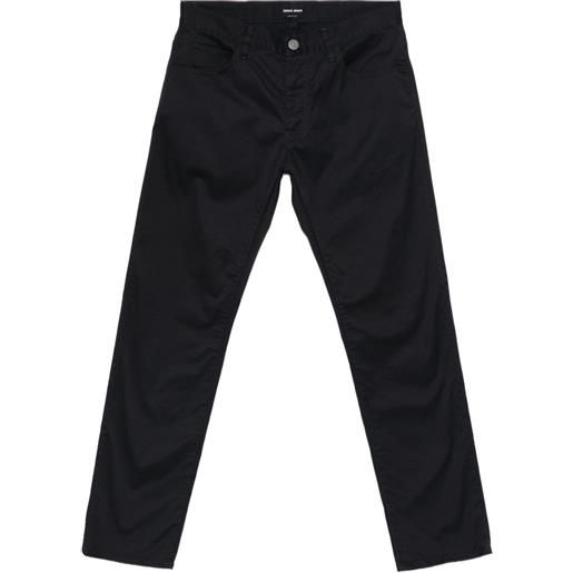 Giorgio Armani pantaloni con bottoni - blu