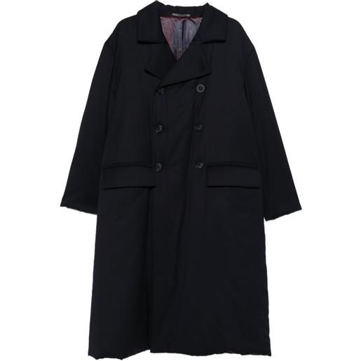 Giorgio Armani cappotto doppiopetto - blu