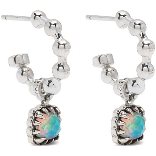 Stolen Girlfriends Club orecchini baby claw ball chain - argento