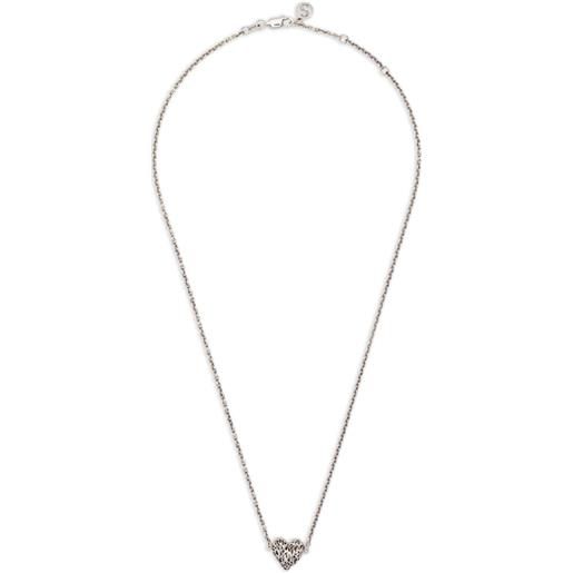 Stolen Girlfriends Club collana death metal hearts - argento