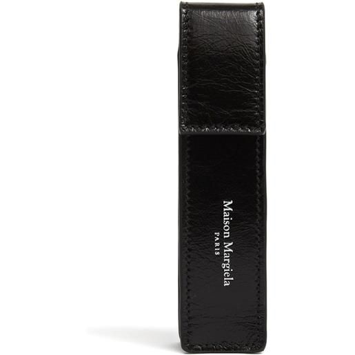 Maison Margiela ciondolo per borsa flap vertical - nero