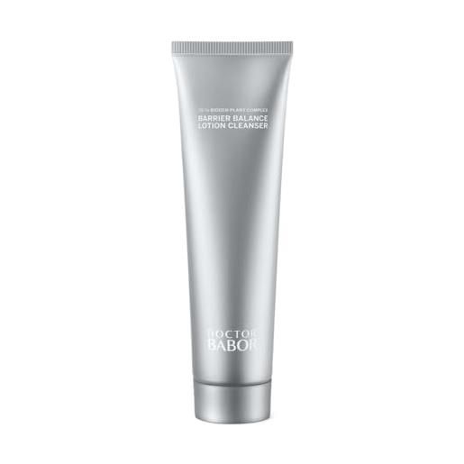 BABOR doctor BABOR barrier balance lotion cleanser, detergente delicato per il viso, effetto detergente intensivo per pelle morbida e setosa, microbioma equilibrato, nessuna sensazione di tensione, vegano