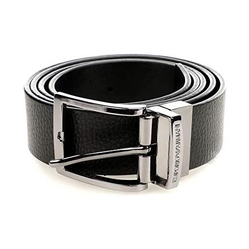 Emporio Armani reversible uomo belt nero