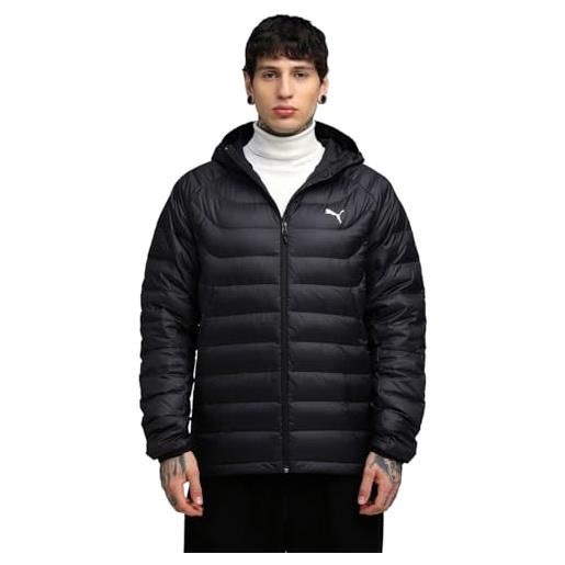 PUMA piumino con cappuccio packlite da uomo xl, black