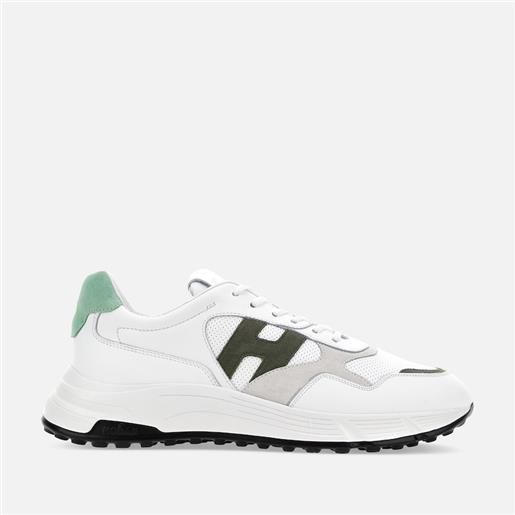 Hogan uomo scarpe, grigio, verde, bianco (taglia 8)