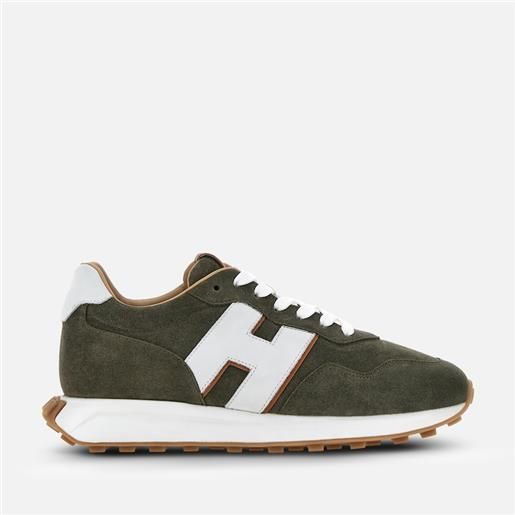 Hogan uomo scarpe, bianco, verde (taglia 8)