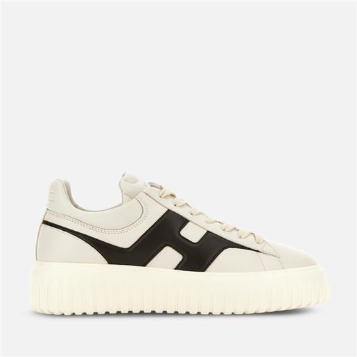 Hogan uomo scarpe, marrone, panna (taglia 10)