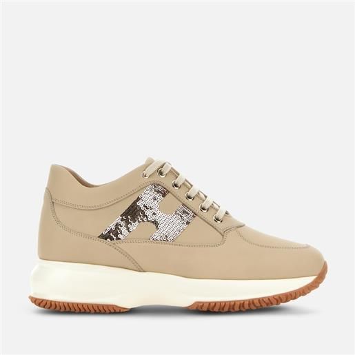 Hogan donna scarpe, beige (taglia )