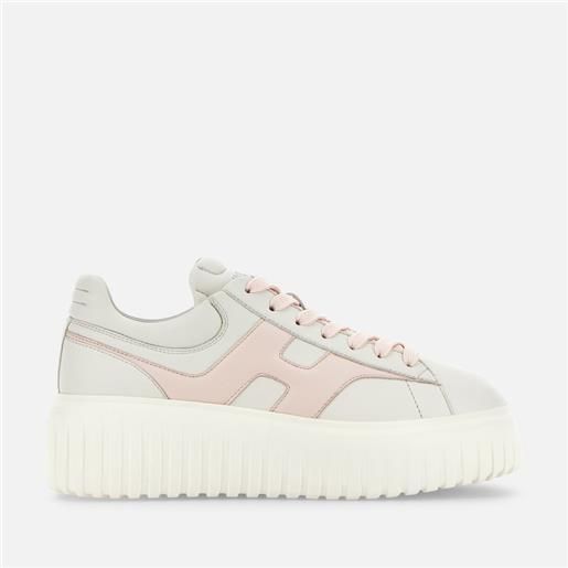 Hogan donna scarpe, rosa, panna (taglia )