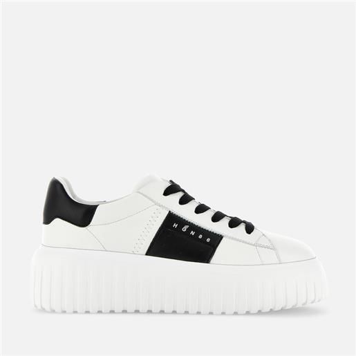 Hogan donna scarpe, nero, bianco (taglia )
