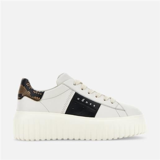 Hogan donna scarpe, nero, panna (taglia )