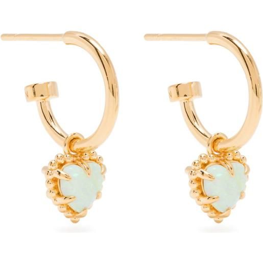 Stolen Girlfriends Club orecchini dahlia's heart - oro