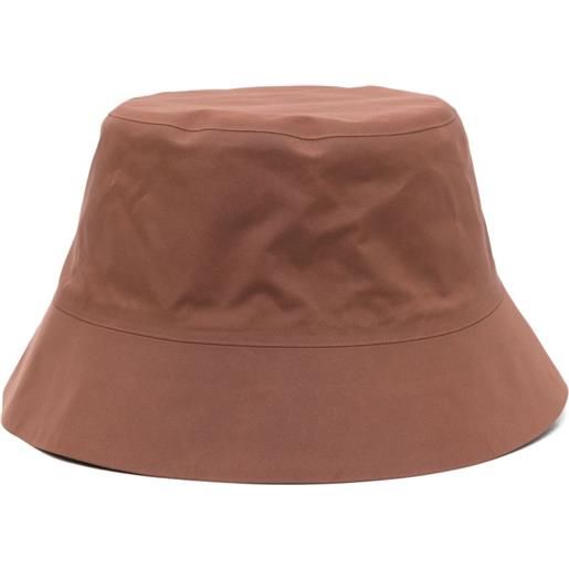 Veilance cappello bucket impermeabile - marrone