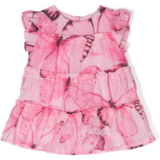 Miss Blumarine gonna con stampa - rosa