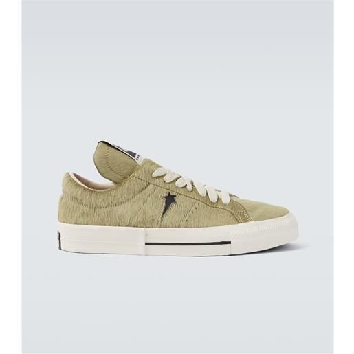 Rick Owens x converse - sneakers in cavallino