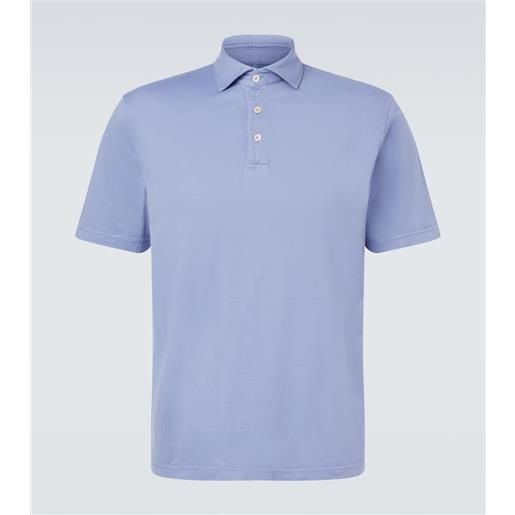 Fedeli polo zero in jersey di cotone