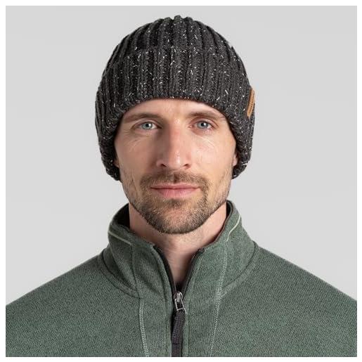 Craghoppers riber hat, cappello a cuffia uomo, black, 