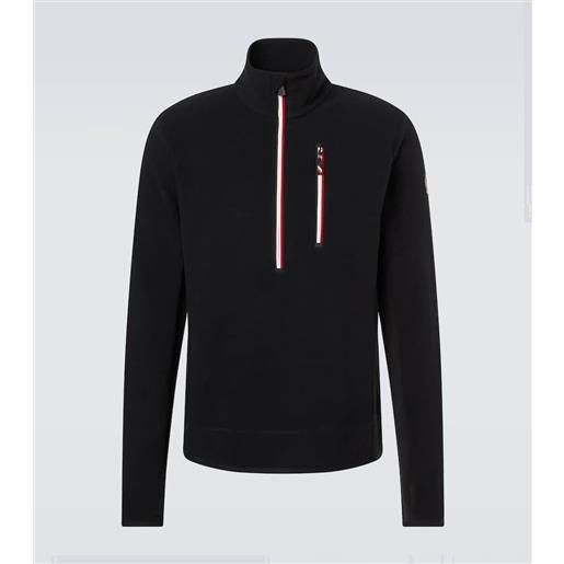 Moncler Grenoble top da sci in tessuto tecnico