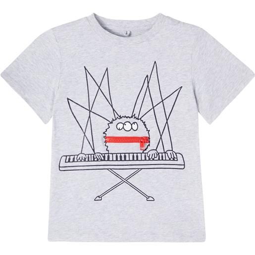 Stella McCartney Kids t-shirt in jersey di cotone con stampa