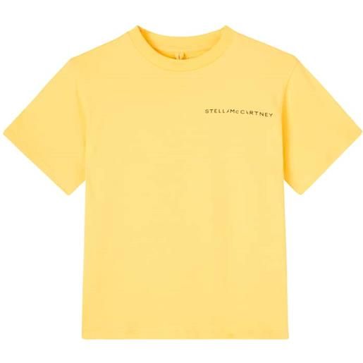 Stella McCartney Kids t-shirt in jersey di cotone con stampa