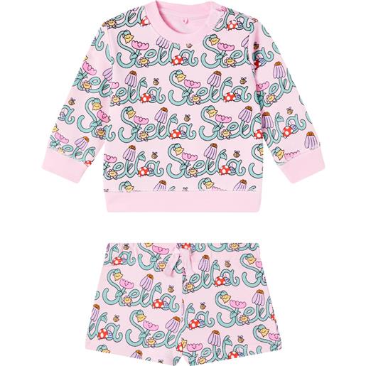 Stella McCartney Kids baby - felpa e shorts stella vine