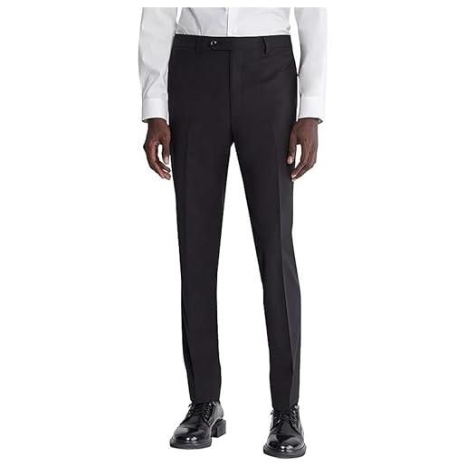 Calvin Klein slim fit dress pant pantaloni eleganti, nero, 36w x 32l uomo