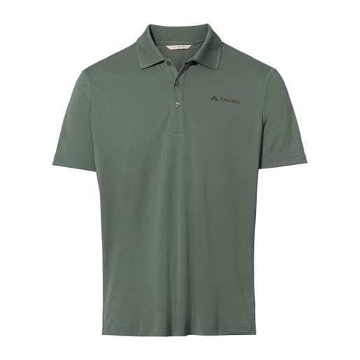 VAUDE men's essential polo shirt t, agave, xxl uomo