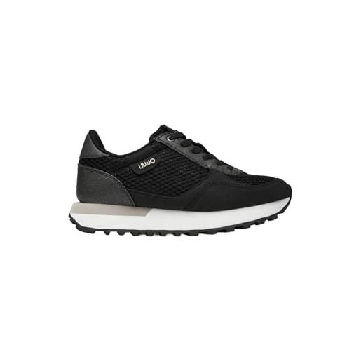 Liu Jo sneakers donna bf5057tx500 in pelle black eu 40