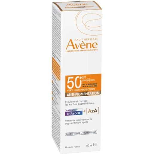 AVENE (Pierre Fabre It. SpA) avene fluido solare antimacchie spf 50+ protezione e uniformità 40 ml