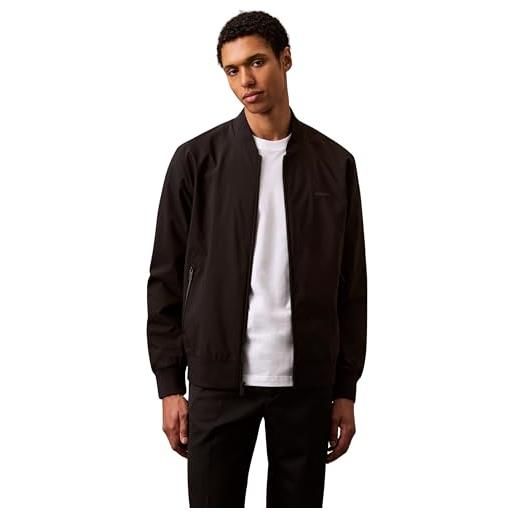 Calvin Klein giacca bomber da uomo ls matte, nero (nero), s