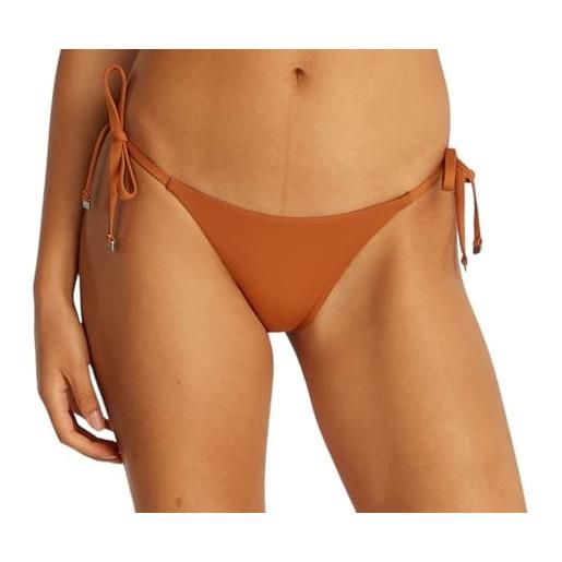 Calvin Klein donna slip bikini allacciatura laterale string side tie regolabile, arancione (sierra), m