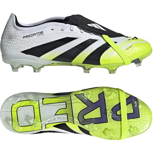 adidas scarpe calcio adidas predator pro fg uomo bianco linguetta ripiegabile