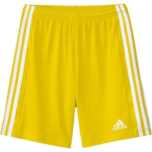adidas pantaloncini shorts ragazzi unisex adidas squadra 21 youth giallo