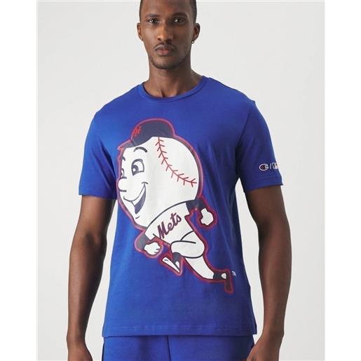 Champion t-shirt maglia maglietta uomo Champion blu major league baseball yankees cotone