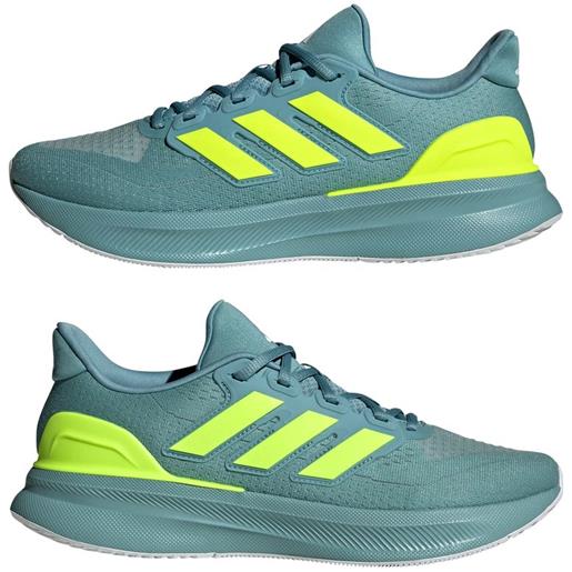 adidas scarpe sneakers uomo adidas running jogging ultrarun 5 turchese giallo running