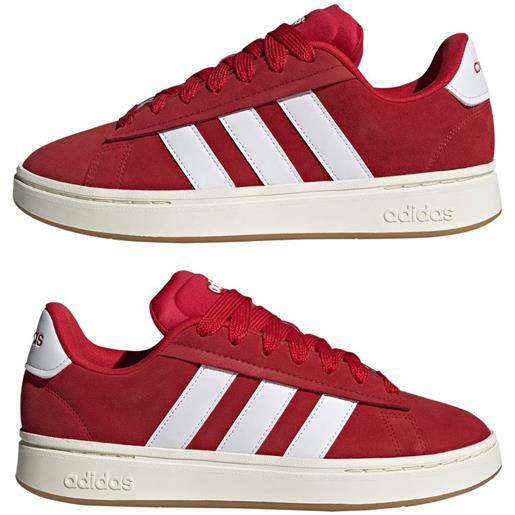 adidas scarpe sneakers uomo adidas nubuck grand court alpha 00s rosso sportswear