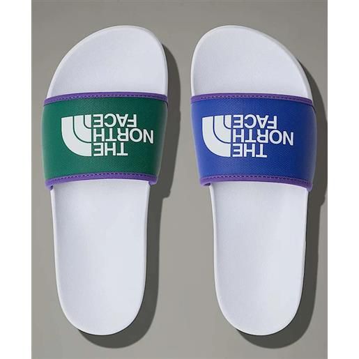 North Face ciabatte mare piscina uomo the North Face basecamp slide iii verde blue