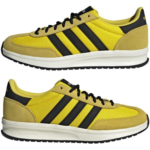 adidas scarpe sneakers uomo adidas run 70s 2.0 giallo nero sportswear lifestyle