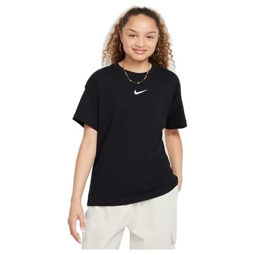 Nike top k nsw tee emb futura lbr, black, fz5177-010, l