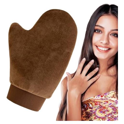 Nankoyal guanto autoabbronzante corpo | applicatore per guanto da polso elastico autoabbronzante, guanti abbronzanti applicatore guanto autoabbronzante guanti abbronzanti neri riutilizzabili