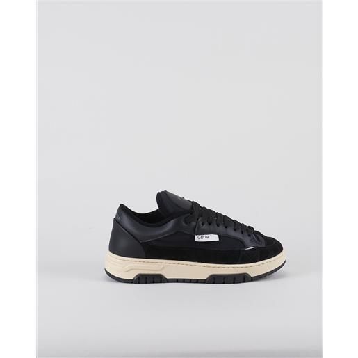 SANTHA X PAURA sneakers in nylon e pelle not for skate